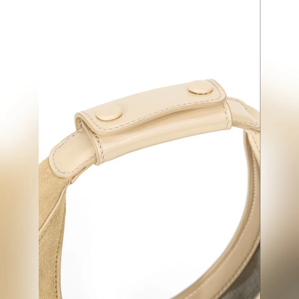 STAUD Mini Moon Split Leather Bag - Picture 13 of 14
